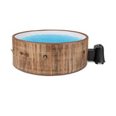 72 Inches Inflatable Hot Tub SPA with 120 Air Jets Electric Heater Pump for 4-6 Person