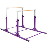 Adjustable Kids Double Horizontal Bars Gymnastic Training Parallel Bars