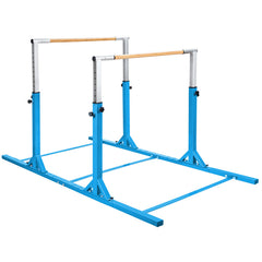 Adjustable Kids Double Horizontal Bars Gymnastic Training Parallel Bars