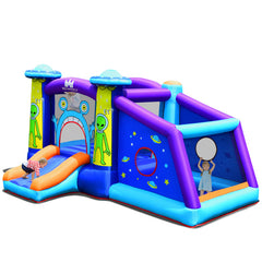 Kids Inflatable Bounce House Aliens Jumping Castle Without Blower