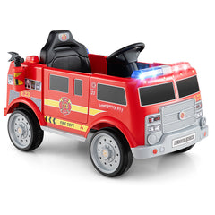 Kids Ride on Fire Truck with Remote Control and Extinguisher