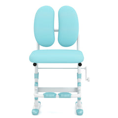 Ergonomic Height-adjustable Kids Study Chair with Double Back Support