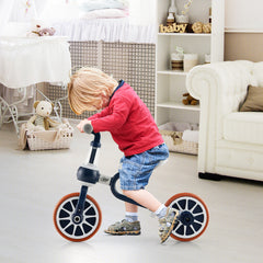 4-in-1 Kids Tricycle with Adjustable Parent Push Handle for 2-4 Years Old