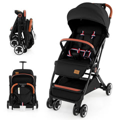 Lightweight Aluminium Frame Baby Stroller with Net