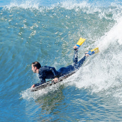 33/37/41 Inches Lightweight Body Board Boogie Board with EPS Core XPE Deck HDPE Bottom Multicolor2