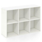 Modern 6-Cube Bookcase with Anti-tipping Kits for Bedroom Living Room