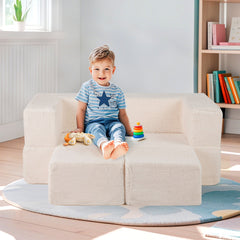 Modular Kids Sofa Couch Convertible Foam Armchair for Children