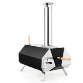 Outdoor Pizza Oven with Pizza Stone and Foldable Legs for Camping