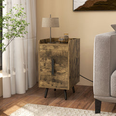 Nightstand Side Tables with 2 Drawers and 2 USB Ports