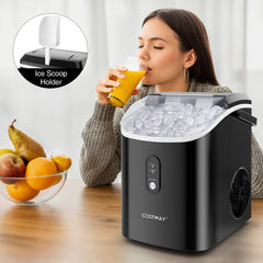 Nugget Countertop Ice Maker with Soft Chewable Pellet Ice