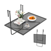 Outdoor Folding Hanging Table with Metal Frame