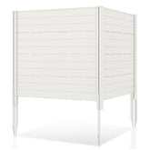 Outdoor Privacy Fence Screen with 5 Ground Stakes for Garden Yard Patio