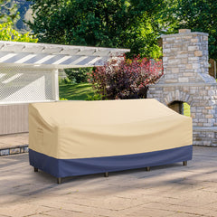 Patio Furniture Cover with Padded Handle and Click-Close Straps
