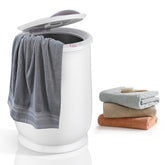 Portable Spa Hot Towel Heater with Flip-top Lid and Fragrance Holder