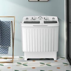 20 lbs Portable Washing Machine with Built-in Gravity Drain