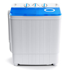 17.6 lbs Portable Washing Machine with Drain Pump