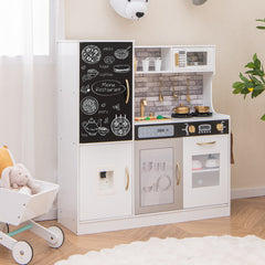 Pretend Play Kitchen with Utensils for Kids Aged 3+