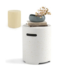 Propane Tank Cover Table with Side Handles and Protective Cover