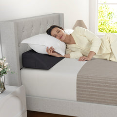 Bed Wedge Pillow with Storage Bag
