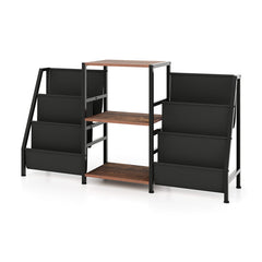 Record Player Stand for up to 200 Albums Turntable Display Stand with 3 Shelves