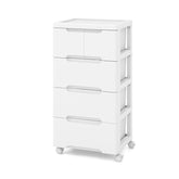 Rolling Storage Cabinet with Universal Wheels and 5/6/7 Drawers
