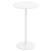 Round Bistro Table 40 Inch Bar Height Tall Coffee Cocktail Table