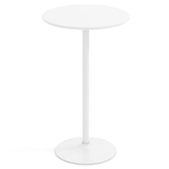Round Bistro Table 40 Inch Bar Height Tall Coffee Cocktail Table