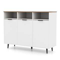 Sideboard Buffet Cabinet Kitchen Storage Cabinet with 5-Position Adjustable Shelves