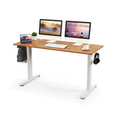 55 x 24 Inches Sit Stand Home Office Desk with 3 Memory Height Settings