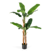 5.5/6.5 Feet Tall Artificial Banana Tree with 10/27 Large Leaves