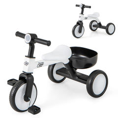 Toddler Convertible Trike with 86" Limited Steering Angle and Carbon Steel Frame