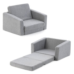 2-in-1 Children鈥檚 Convertible Sofa to Lounger