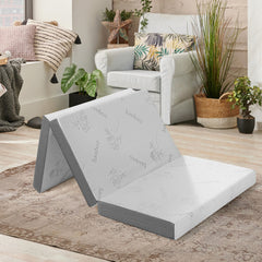 4 Inch Tri-fold Cool Gel Memory Foam Mattress