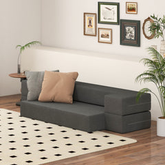 8 Inch Convertible Folding Sofa Bed with Washable Cover