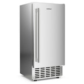 Under Counter Nugget Ice Maker with Self-Cleaning and 24H Timer