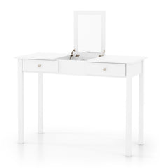 Vanity Desk Makeup Dressing Table with Flip Top Mirror and Drawers