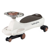 Wiggle Car with Hauling Rope Ride on Toy with Under-Seat Storage