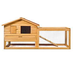 62 Inch Backyard Wooden Hutch Coop House