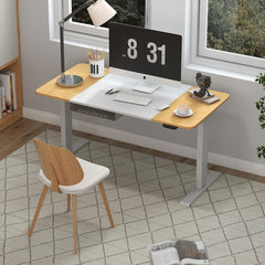 55 x 28 Inch Electric Standing Desk with USB Port