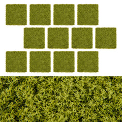 12 Pieces 20 x 20 inches Artificial Grass Wall Panels for Garden Yard Balcony