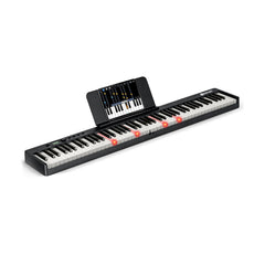 88-Key Folding Electric Lighted Piano Full-Size Portable Keyboard MIDI