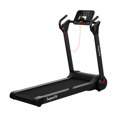 2.25 HP Electric Motorized Folding Treadmill with LED Display