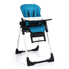 4-in-1 High Chair–Booster Seat with Adjustable Height and Recline In Navy