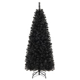 Hinged Halloween Tree with PVC Branch Tips and Warm White Lights