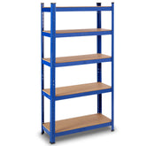 Adjust 30 x60 Inch 5 Level Garage Tool Shelf Storage