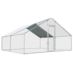 Large Walk in Shade Cage Chicken Coop with Roof Cover