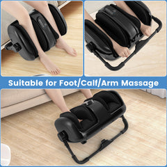 Foot and Calf Massager with Heat for Blood Circulation Pain Relief
