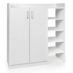 Freestanding Shoe Cabinet with 3-Postition Adjustable Shelves