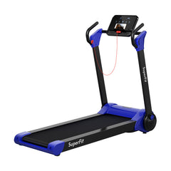 2.25 HP Electric Motorized Folding Treadmill with LED Display