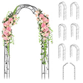 Garden Arch Arbor Trellis for Climbing Plants Roses Vines